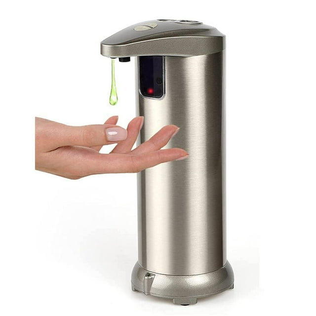 Automatic Soap Dispenser Touchless with Waterproof Base and Smart Infrared Motion Sensor, for Kitchen Bathroom Hotel-3744058