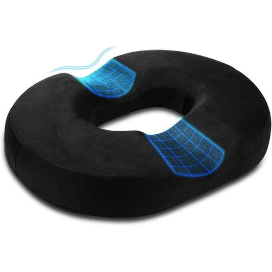 Donut Pillow for Tailbone Pain Relief, Hemorrhoids, Postpartum Pregnancy and After Surgery Sitting Relief, Suitable for Men and Women at Home & Office Chairs-4405095