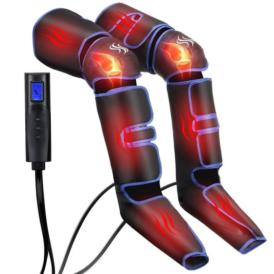 Oyajia Leg Massager - Full Leg Massager for Circulation and Pain Relief,3 Heat 6 Modes 3 Intensities, Improve Circulation, Gifts for Mom, Dad-BC